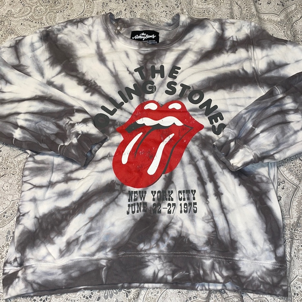 Vintage Rolling Stones crew neck sweatshirt